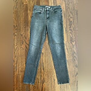 Levi’s High Rise Skinny Jeans Size 30, Grey, Like New